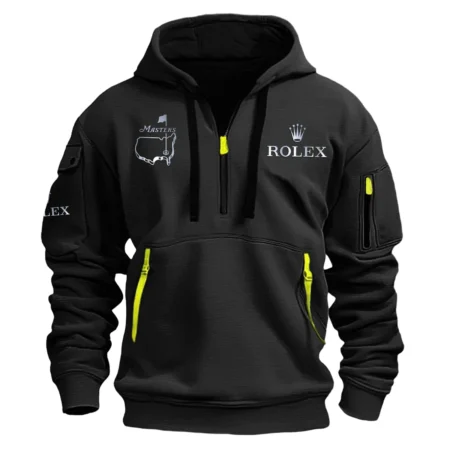 Rolex Masters Tournament Exclusive Logo Fashion Hoodie Half Zipper HOMT161124A02ROXHHZ