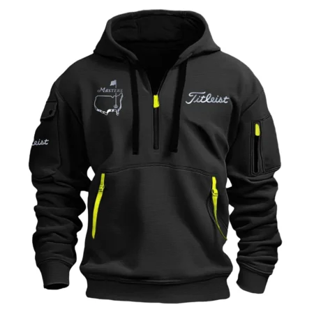 Titleist Masters Tournament Exclusive Logo Fashion Hoodie Half Zipper HOMT161124A02TLHHZ