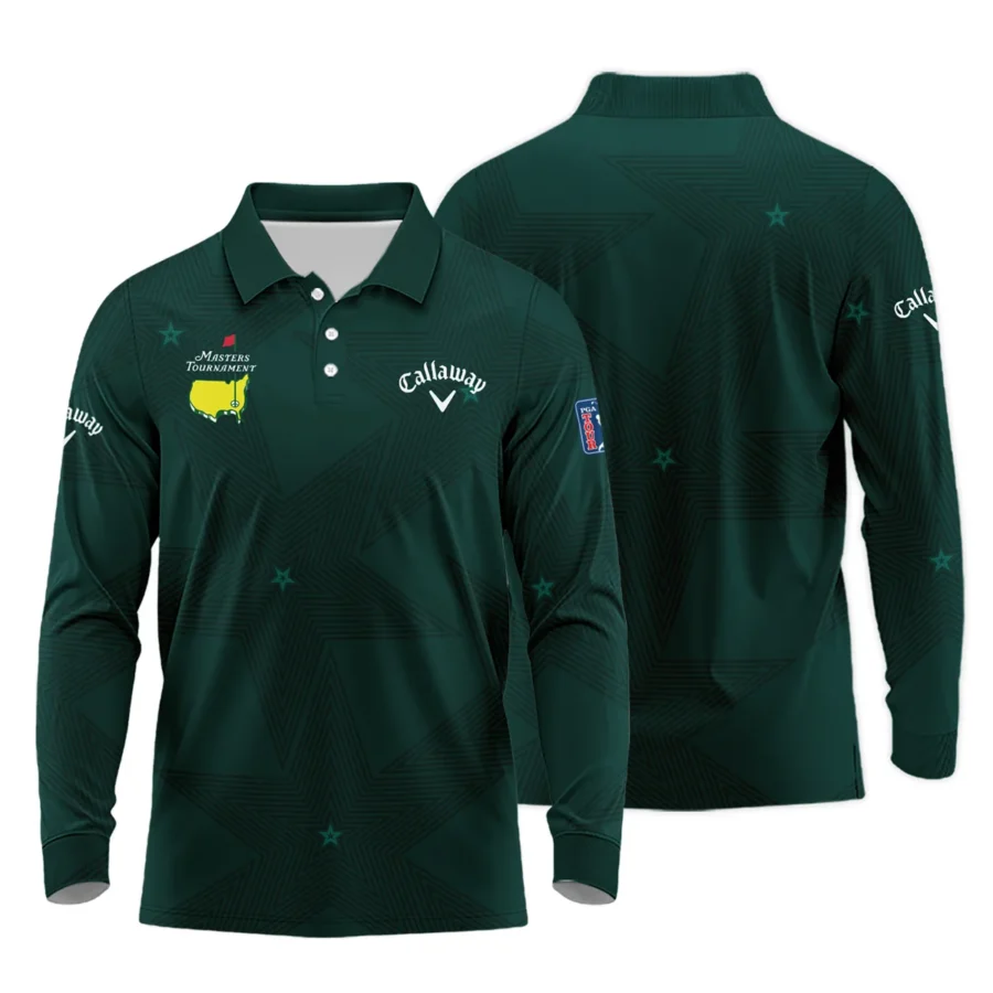 Special Release Masters Tournament Callaway Golf Long Polo Shirt All Over Prints HOTPMT251124A01CLWLPL