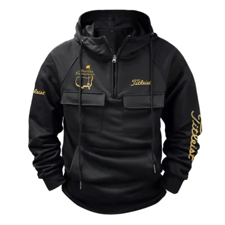 Titleist Masters Tournament Exclusive Logo Tactical Quarter Zip Hoodie BLMT51124A1TLQZH