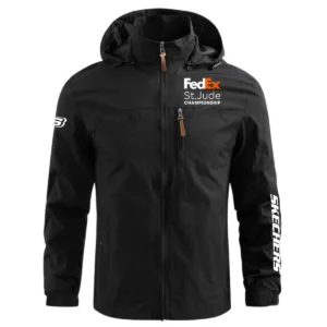 Skechers FedEx St. Jude Championship Exclusive Logo Fashion Hoodie Half Zipper HOFED191224A01SKEHHZ